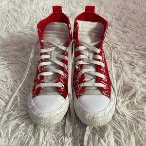 red converse